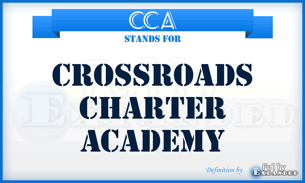 CCA - Crossroads Charter Academy