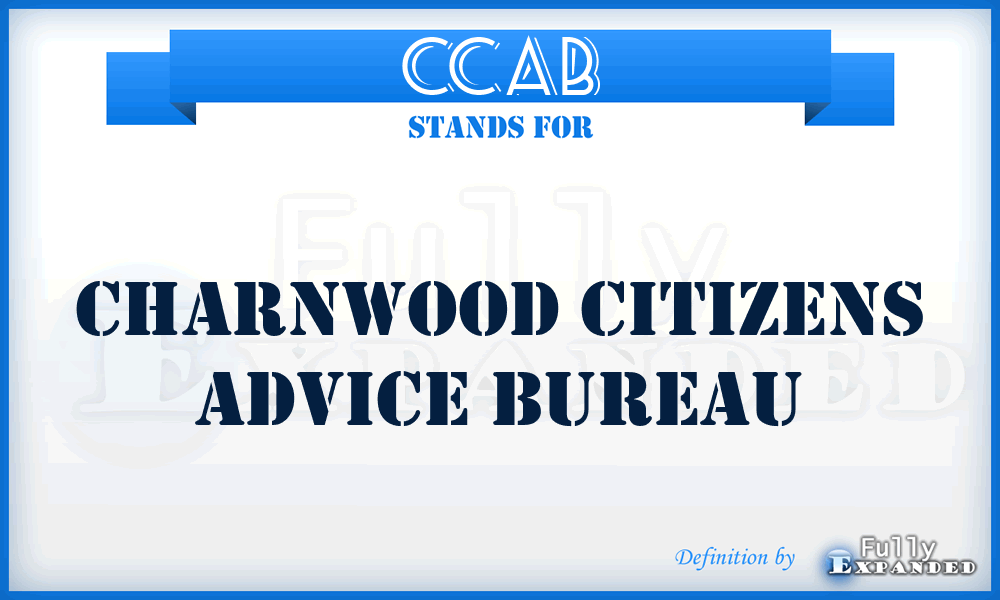 CCAB - Charnwood Citizens Advice Bureau