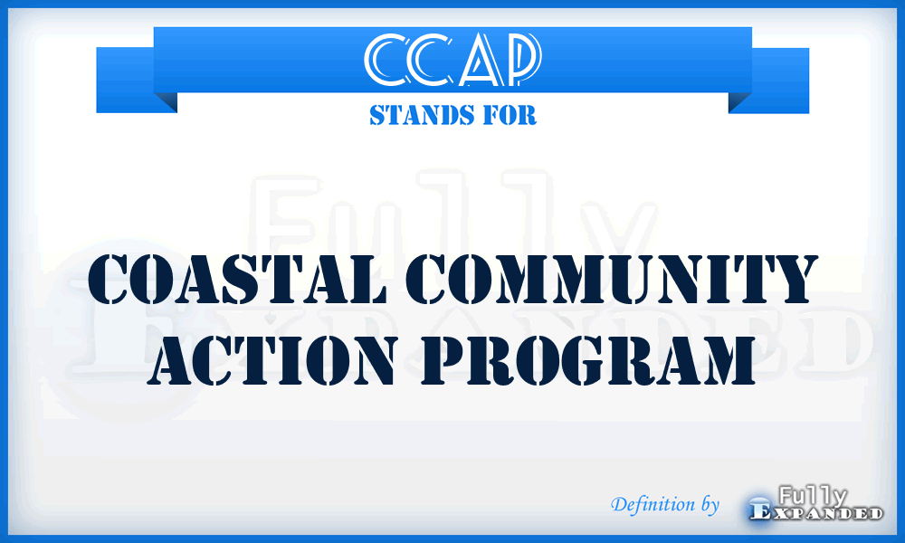 CCAP - Coastal Community Action Program