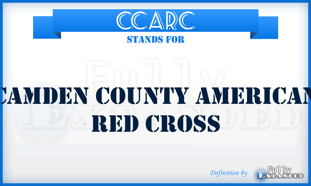 CCARC - Camden County American Red Cross