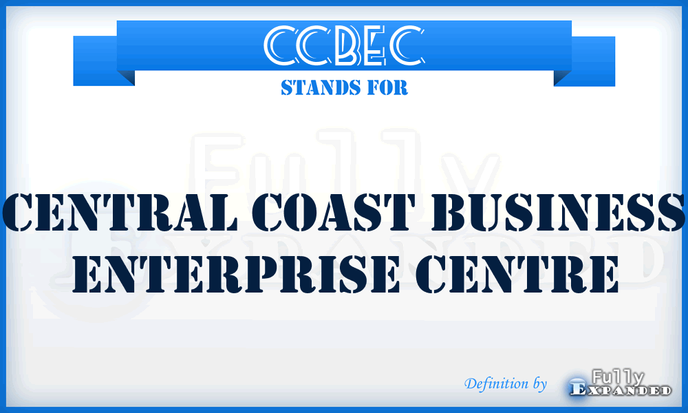CCBEC - Central Coast Business Enterprise Centre