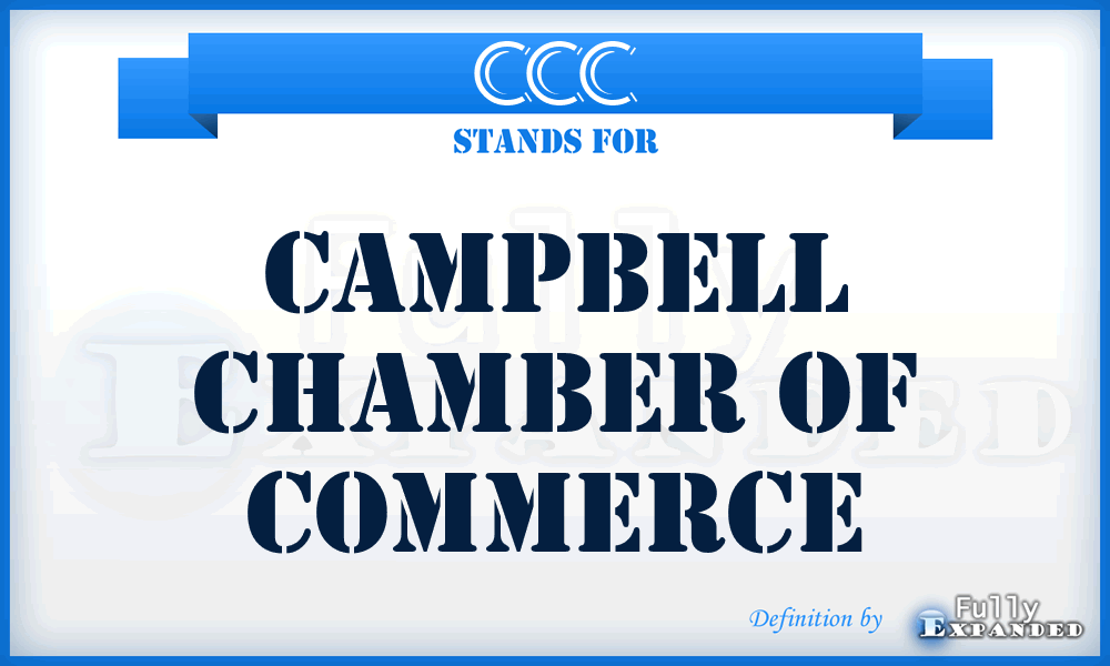 CCC - Campbell Chamber of Commerce