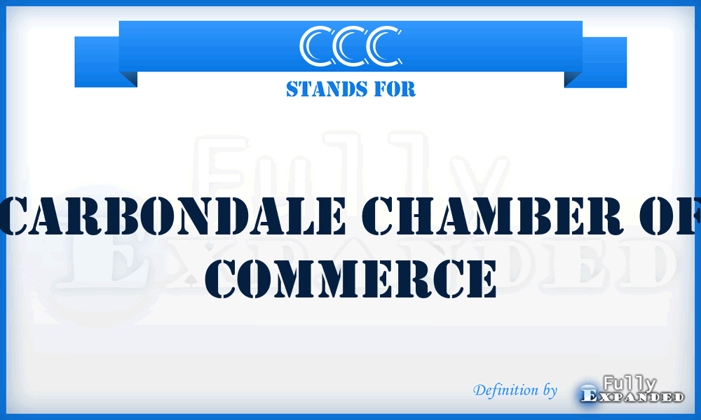 CCC - Carbondale Chamber of Commerce