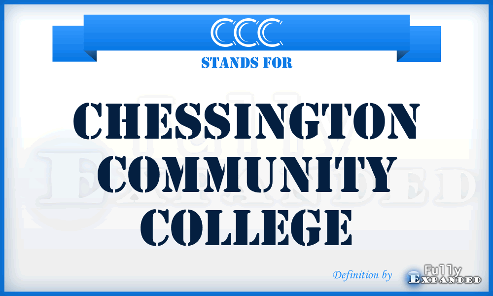 CCC - Chessington Community College