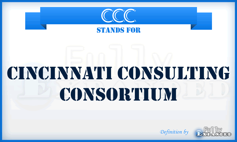 CCC - Cincinnati Consulting Consortium