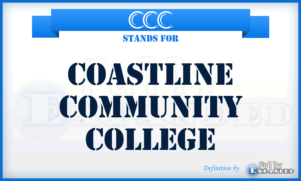 CCC - Coastline Community College