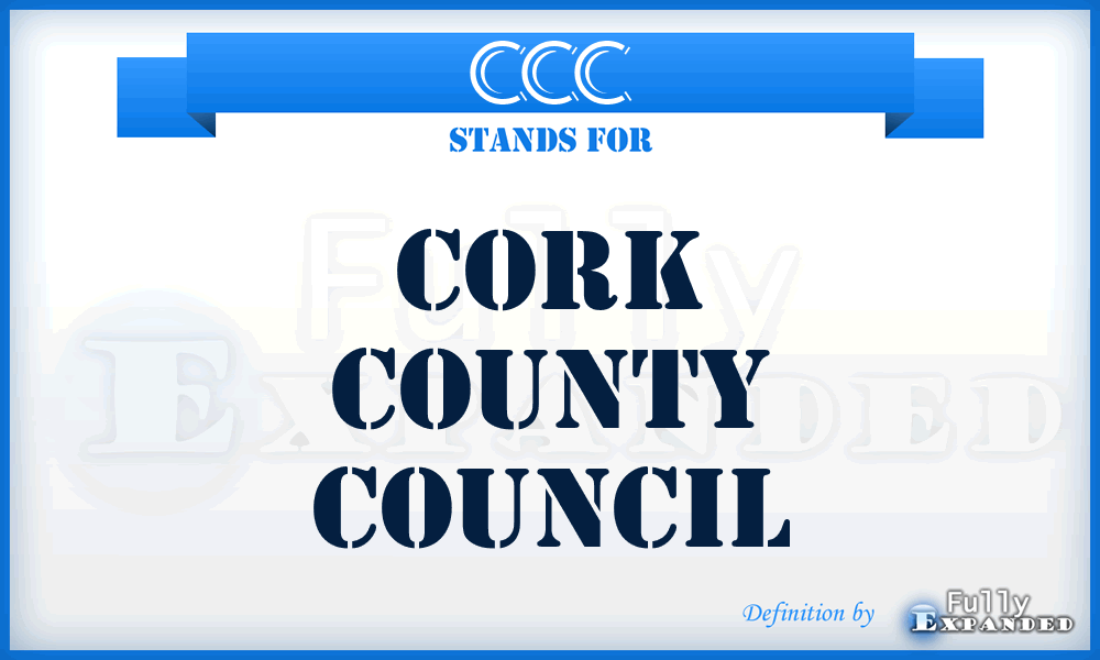 CCC - Cork County Council