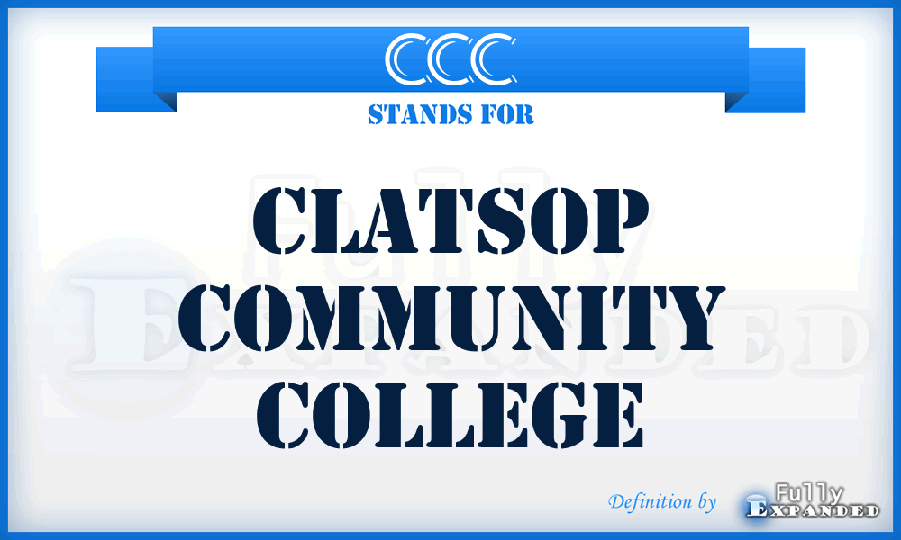 CCC - Clatsop Community College