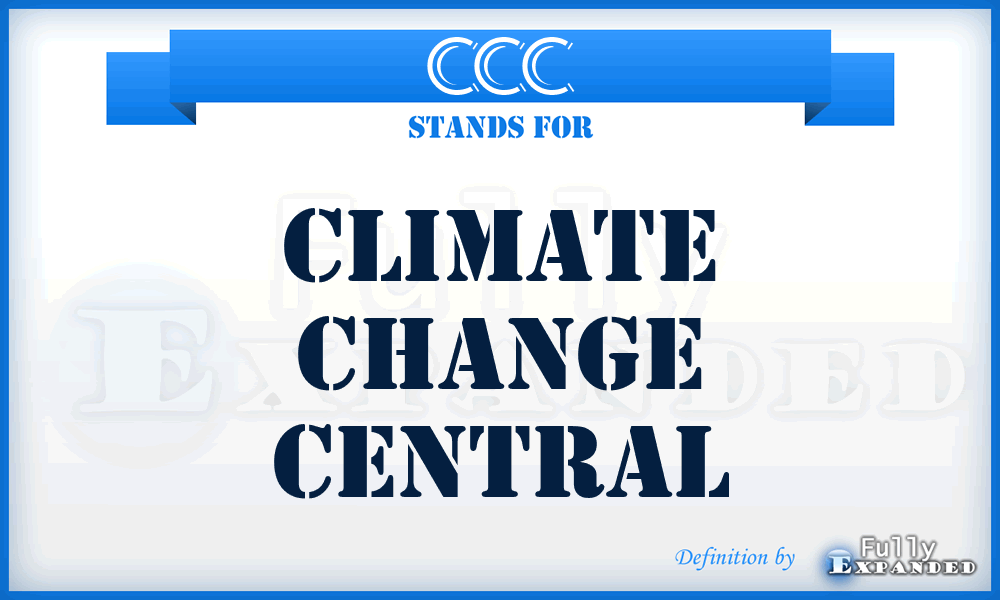 CCC - Climate Change Central