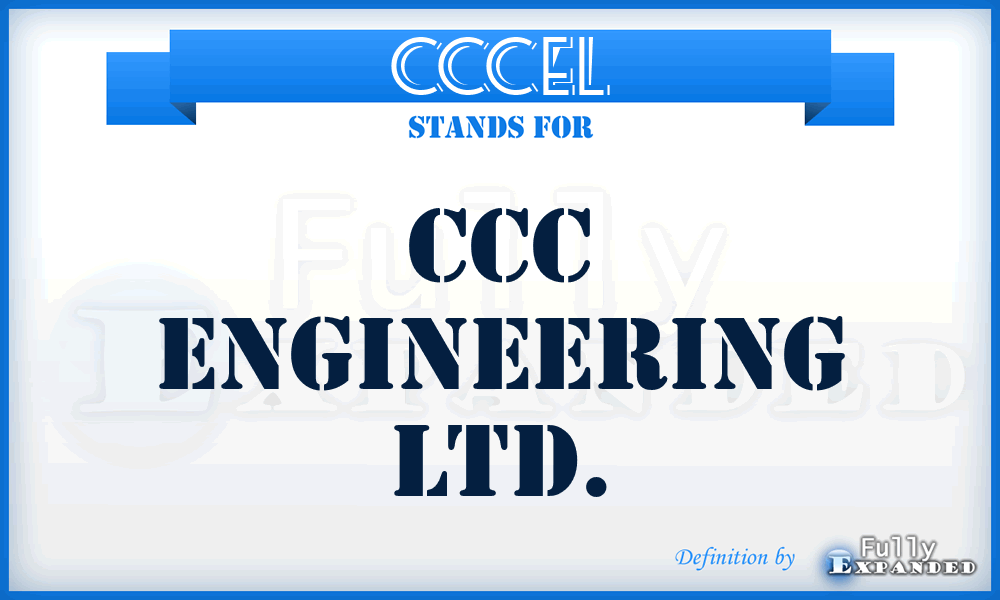 CCCEL - CCC Engineering Ltd.