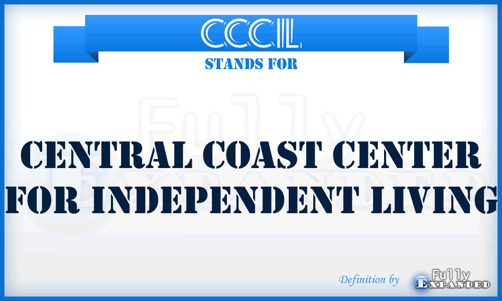 CCCIL - Central Coast Center for Independent Living