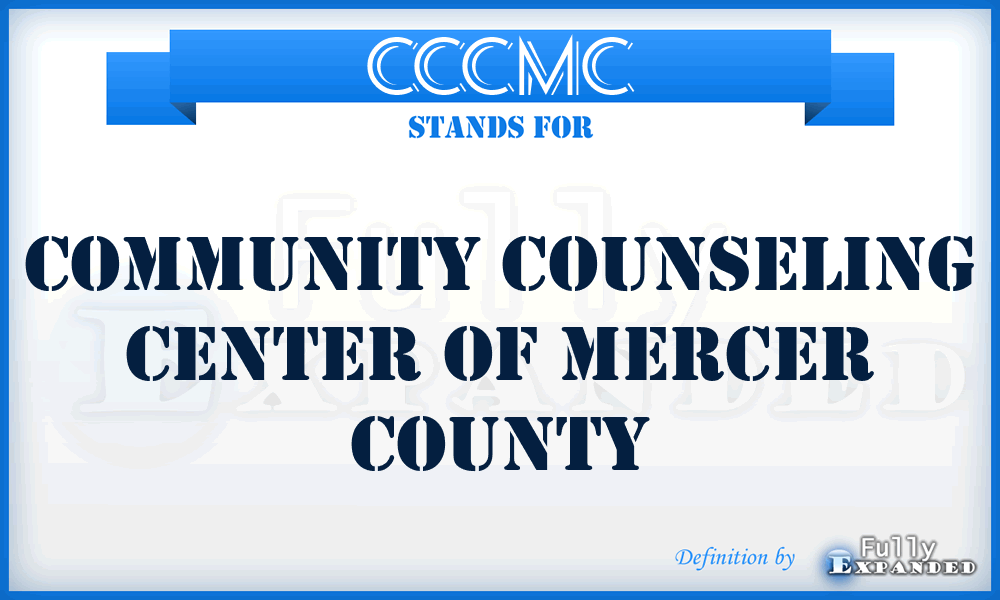 CCCMC - Community Counseling Center of Mercer County