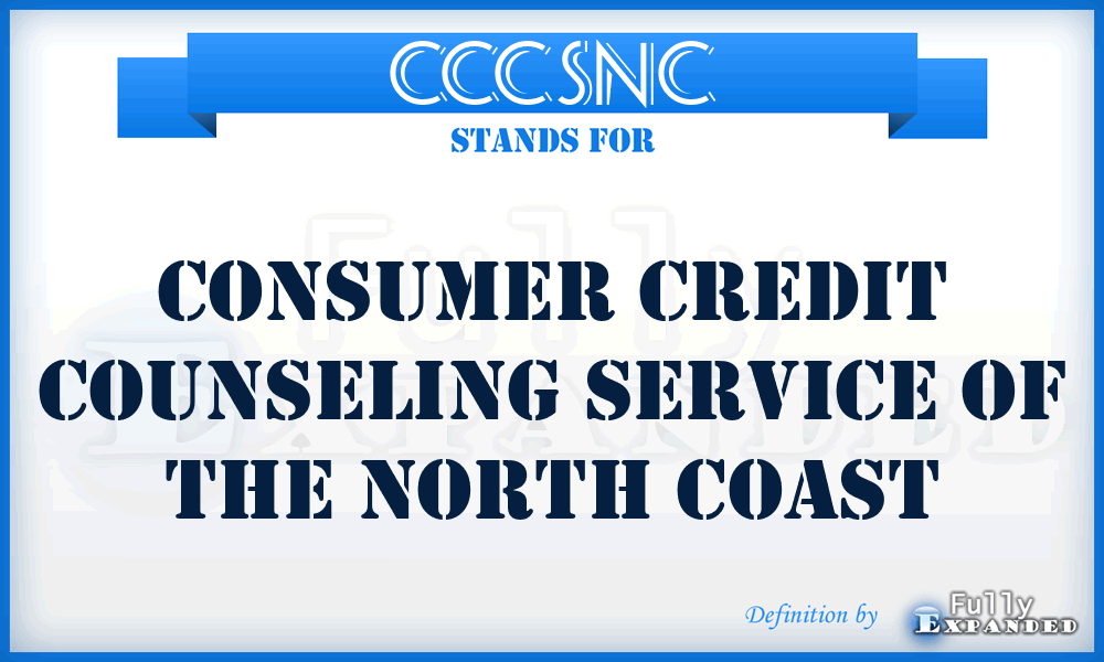 CCCSNC - Consumer Credit Counseling Service of the North Coast