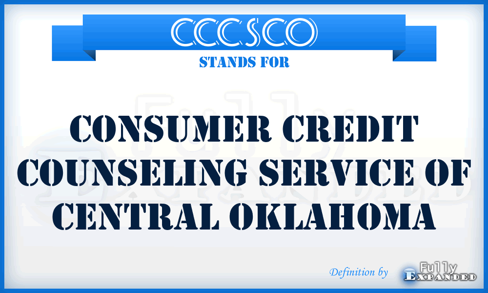 CCCSCO - Consumer Credit Counseling Service of Central Oklahoma
