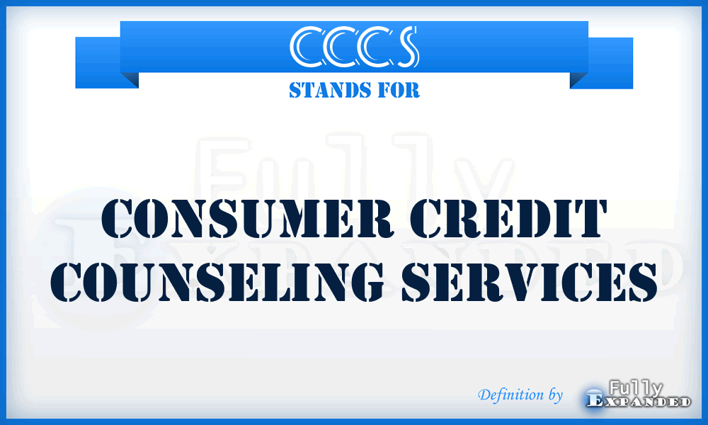 CCCS - Consumer Credit Counseling Services