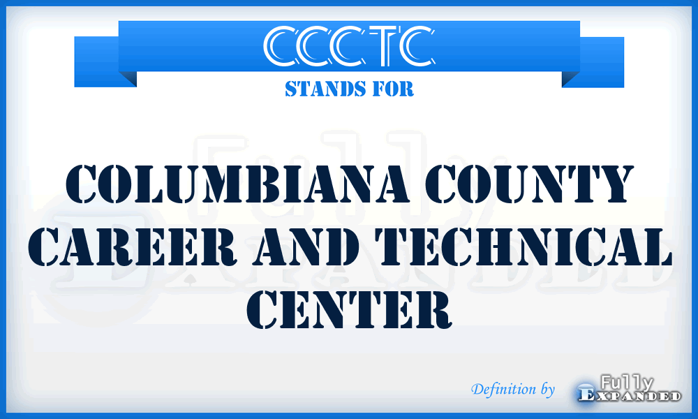 CCCTC - Columbiana County Career and Technical Center