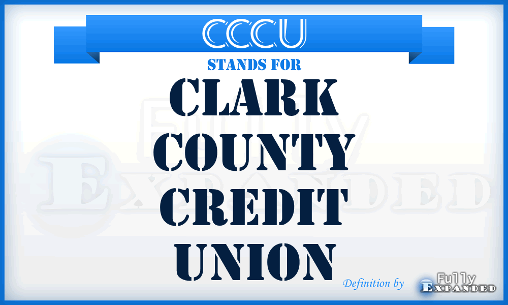 CCCU - Clark County Credit Union