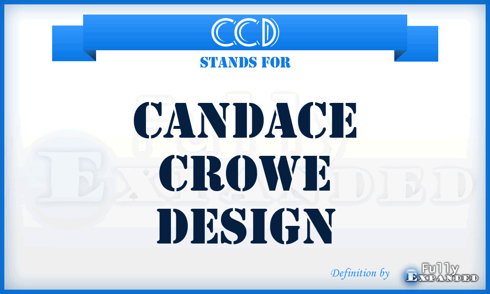 CCD - Candace Crowe Design