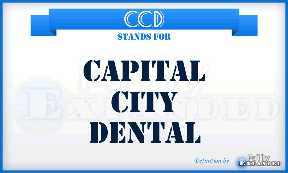 CCD - Capital City Dental
