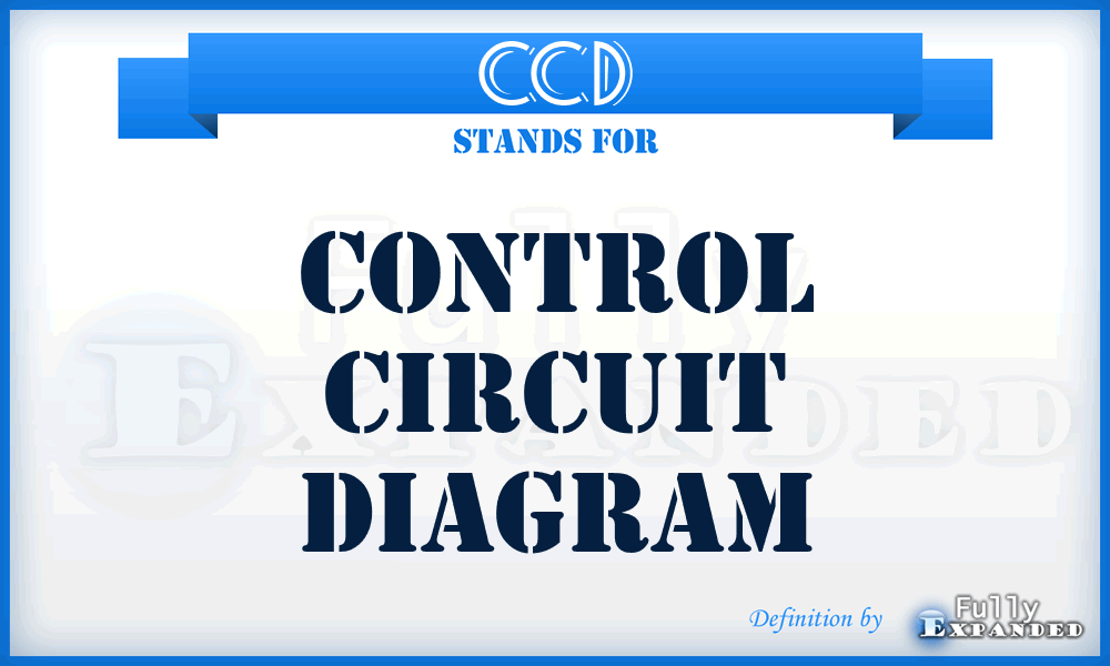 CCD - Control Circuit Diagram