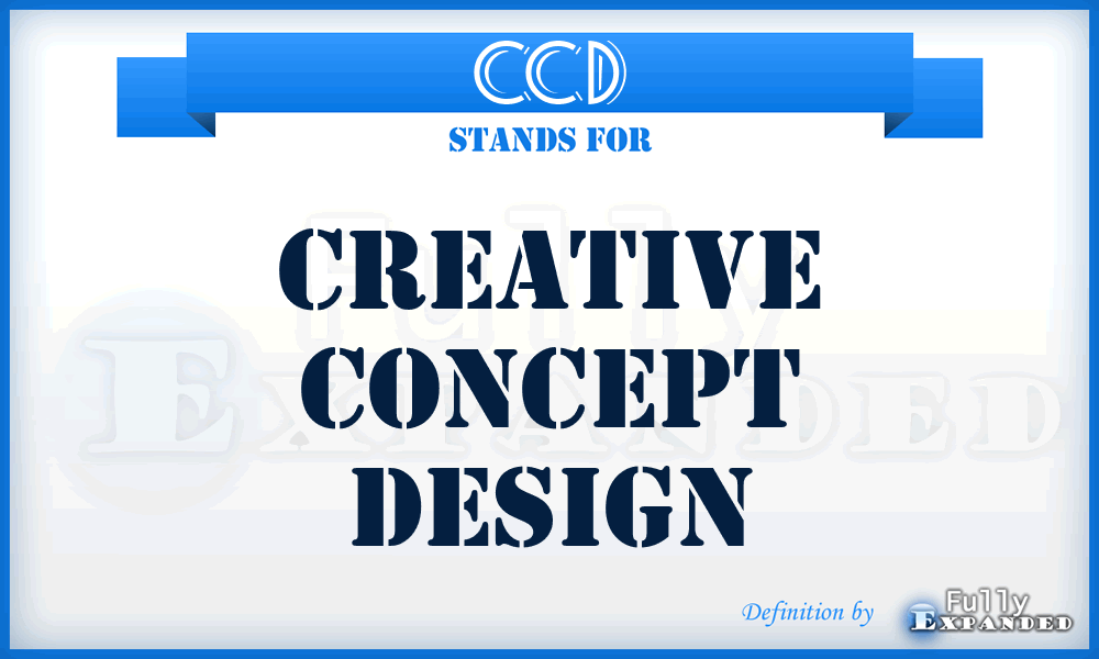 CCD - Creative Concept Design