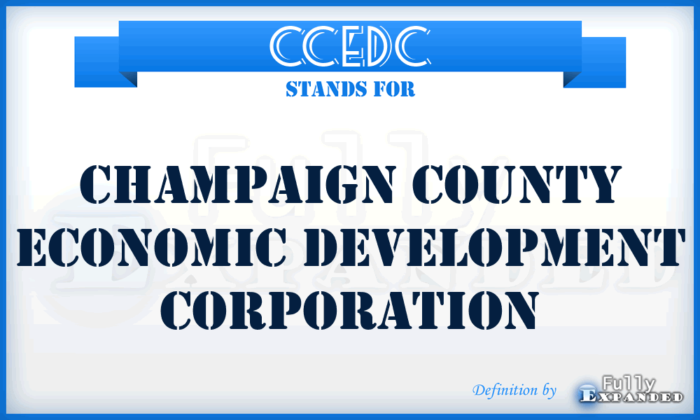 CCEDC - Champaign County Economic Development Corporation