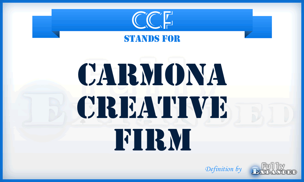 CCF - Carmona Creative Firm