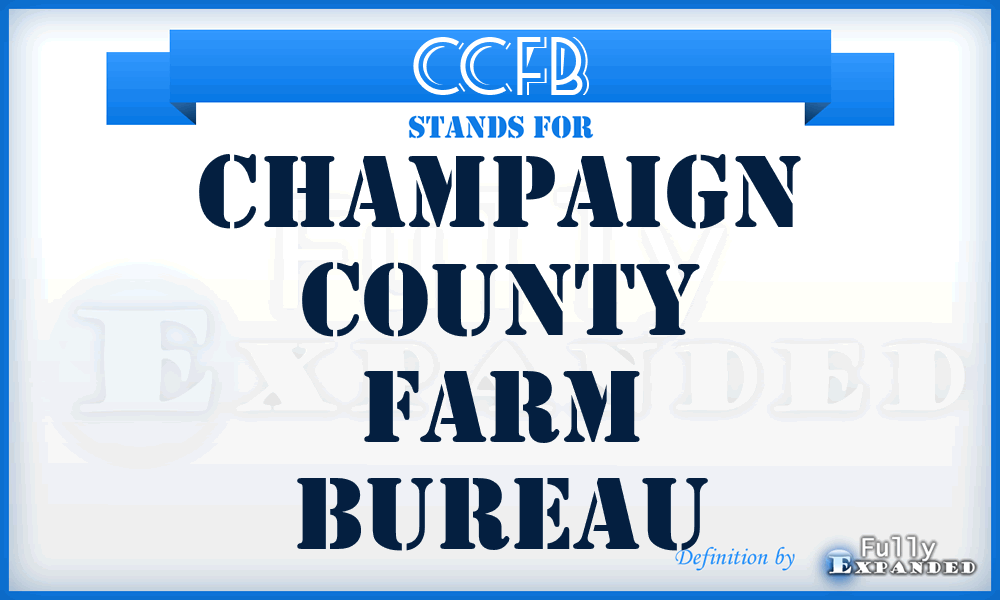 CCFB - Champaign County Farm Bureau