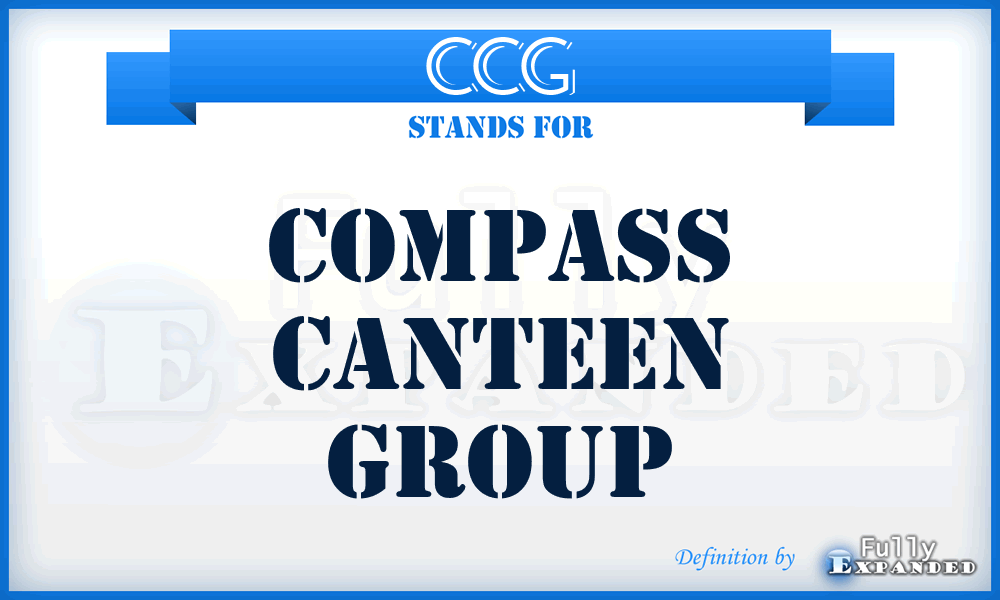 CCG - Compass Canteen Group