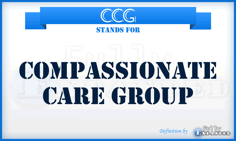 CCG - Compassionate Care Group