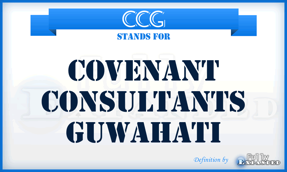 CCG - Covenant Consultants Guwahati