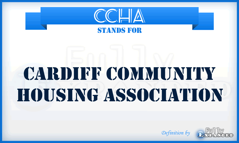 CCHA - Cardiff Community Housing Association