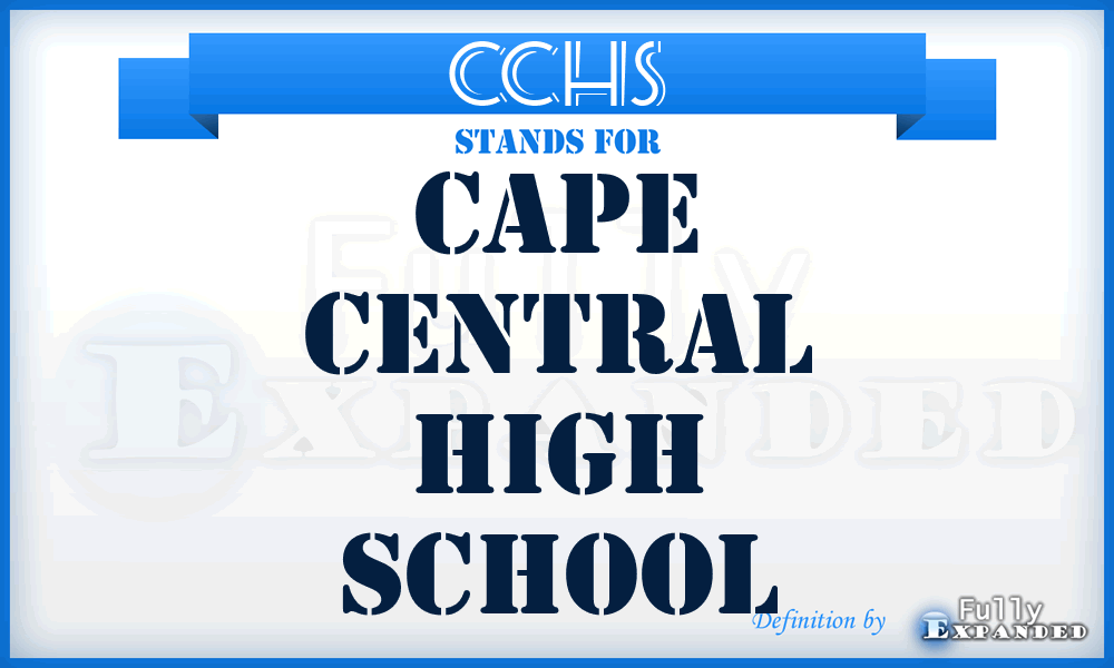 CCHS - Cape Central High School