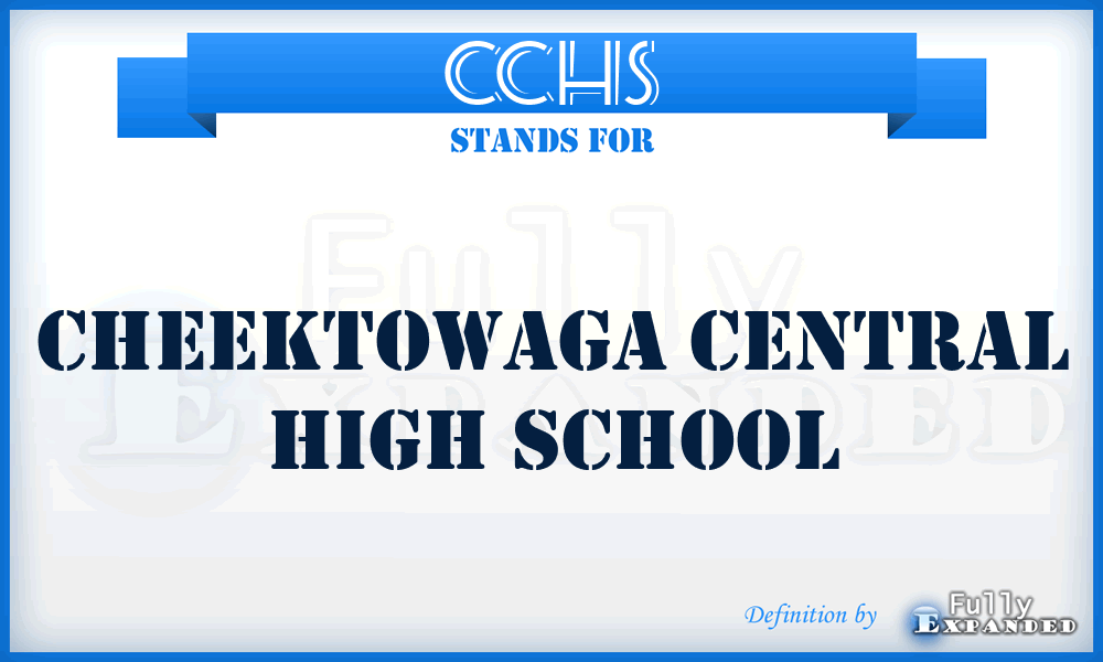 CCHS - Cheektowaga Central High School