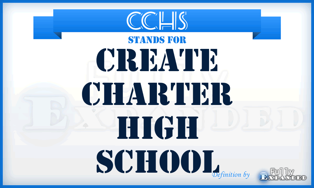 CCHS - Create Charter High School