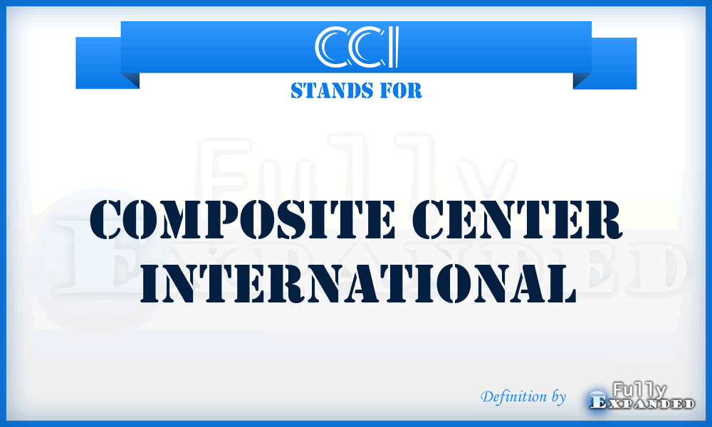 CCI - Composite Center International
