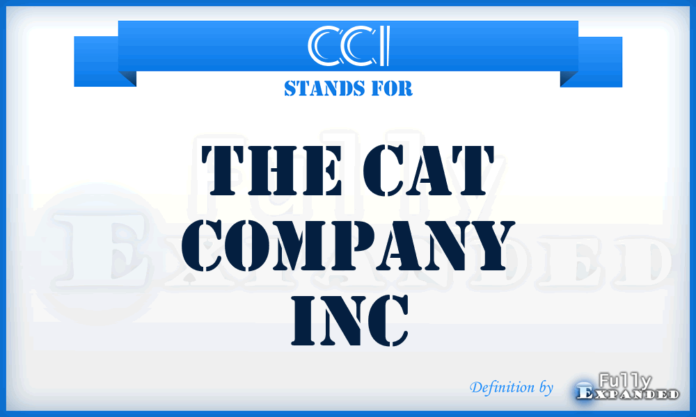 CCI - The Cat Company Inc