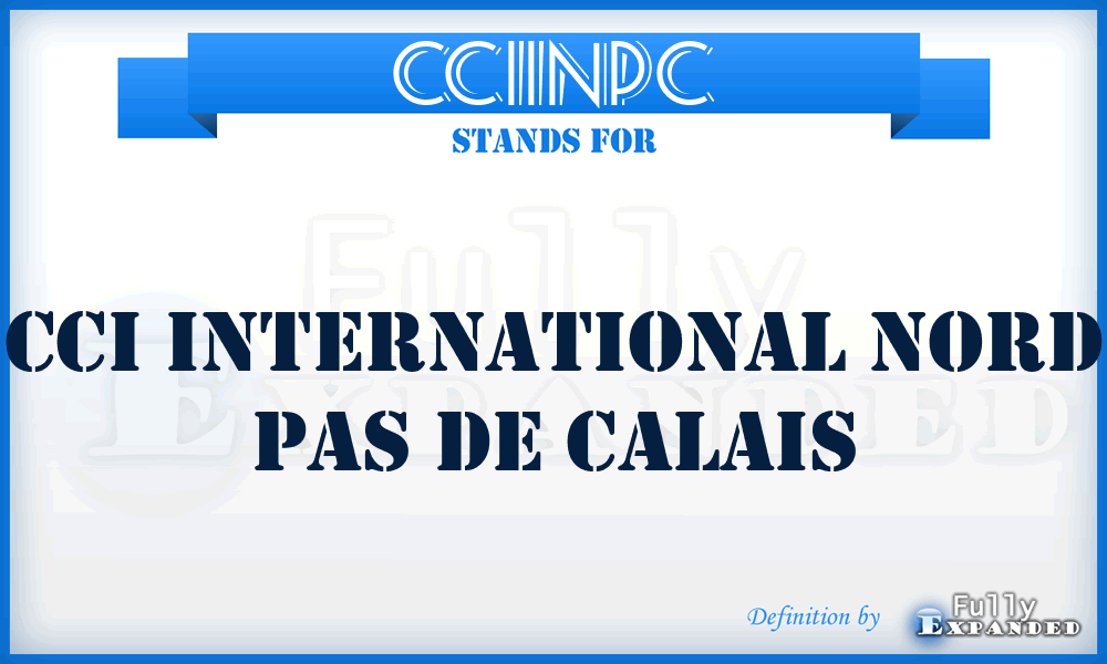 CCIINPC - CCI International Nord Pas de Calais