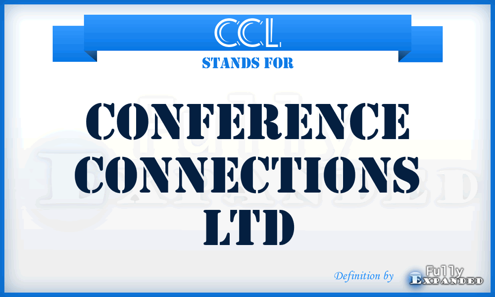 CCL - Conference Connections Ltd