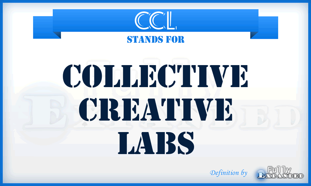 CCL - Collective Creative Labs