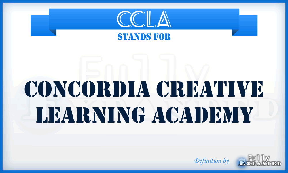 CCLA - Concordia Creative Learning Academy