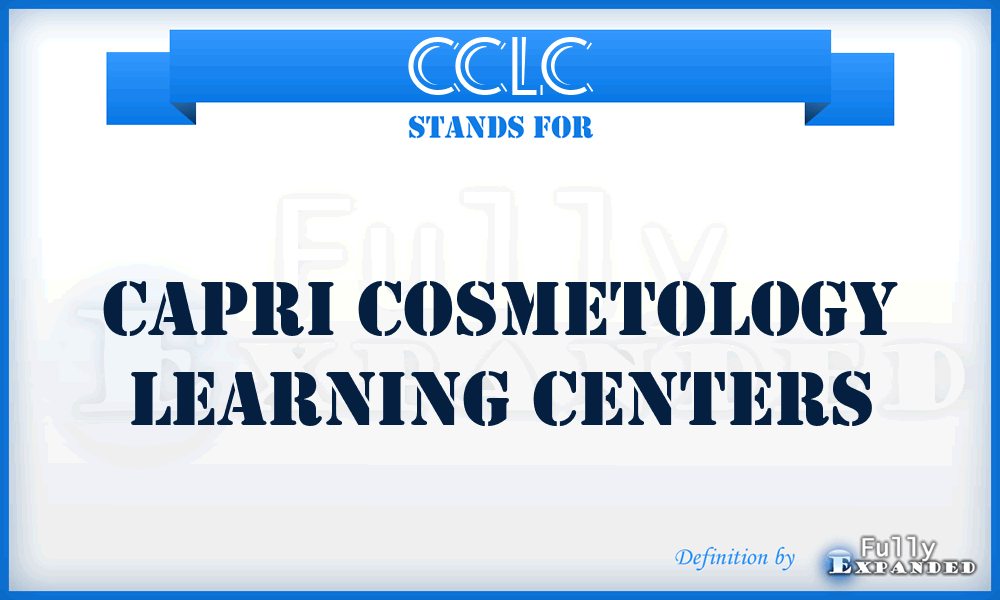 CCLC - Capri Cosmetology Learning Centers