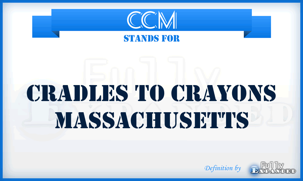 CCM - Cradles to Crayons Massachusetts