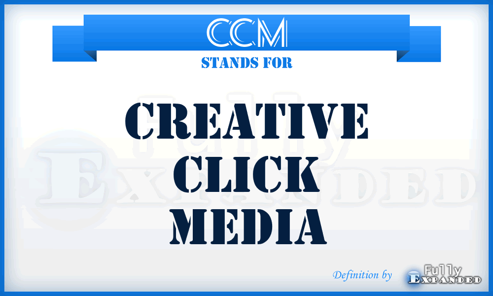 CCM - Creative Click Media