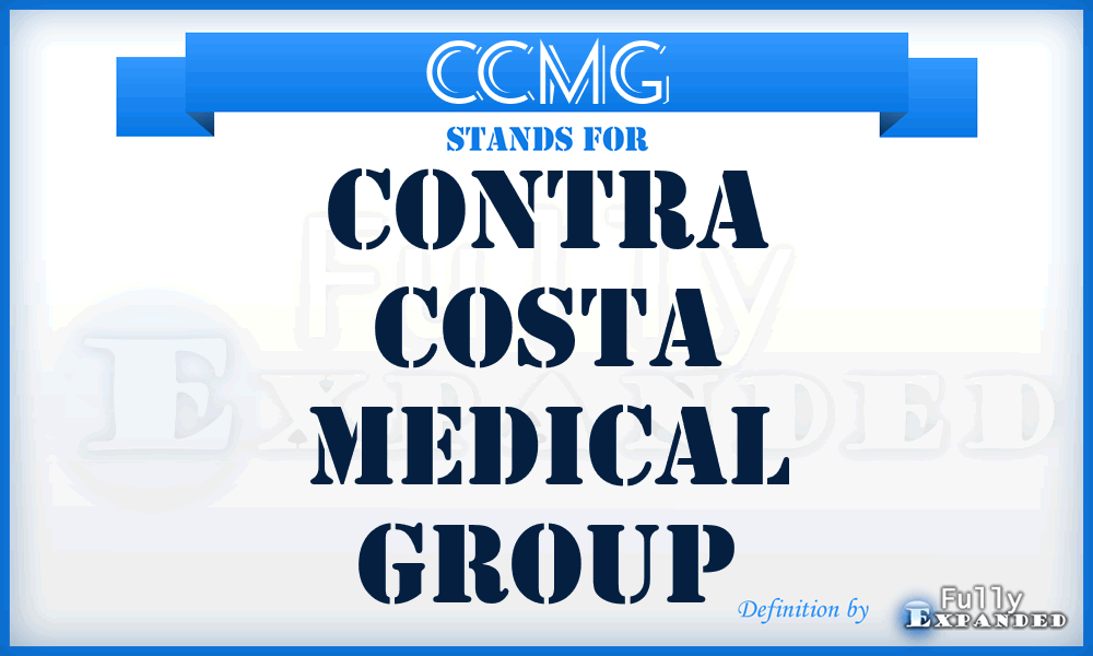 CCMG - Contra Costa Medical Group