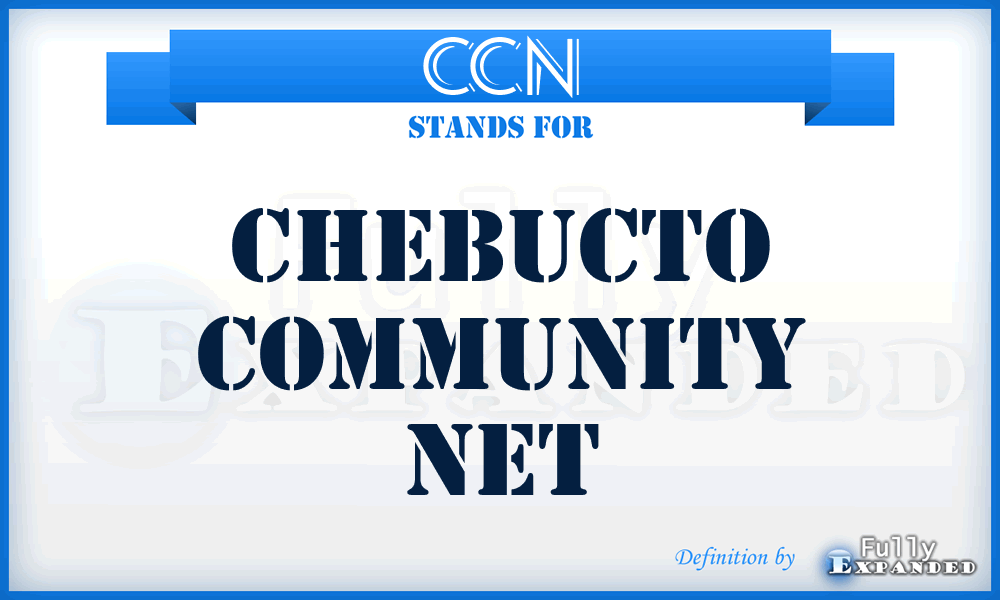 CCN - Chebucto Community Net