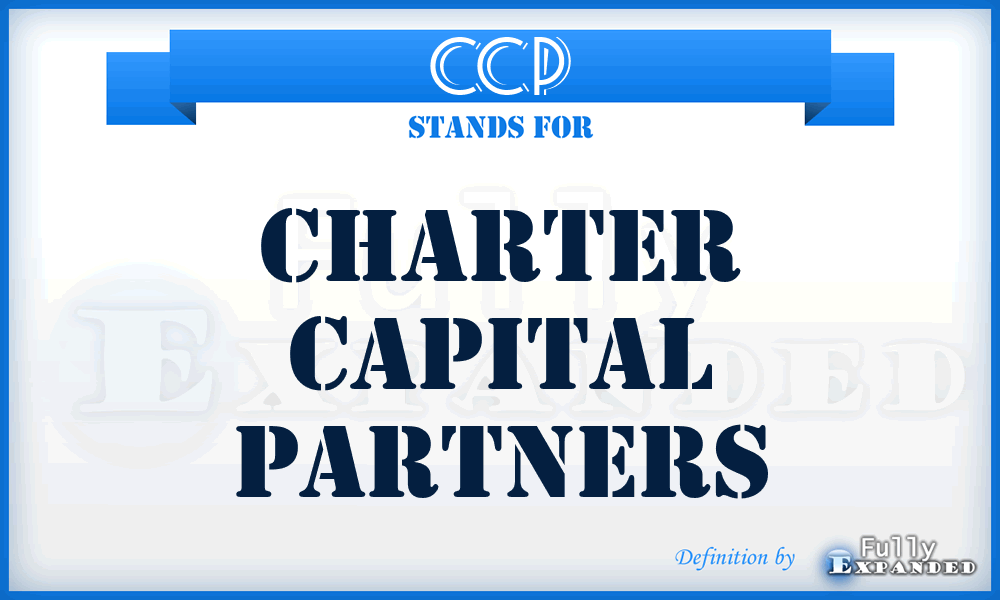 CCP - Charter Capital Partners