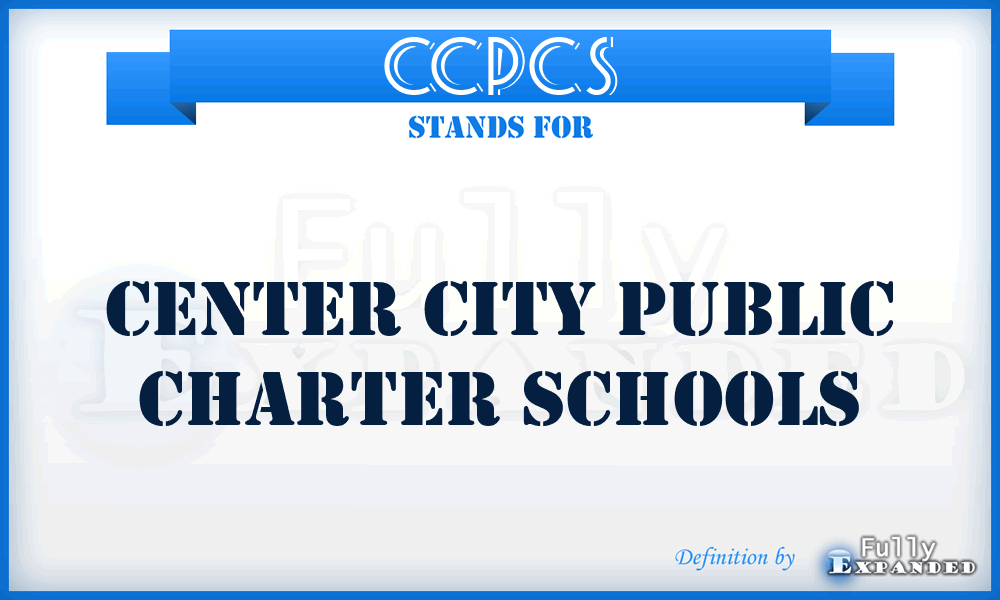 CCPCS - Center City Public Charter Schools