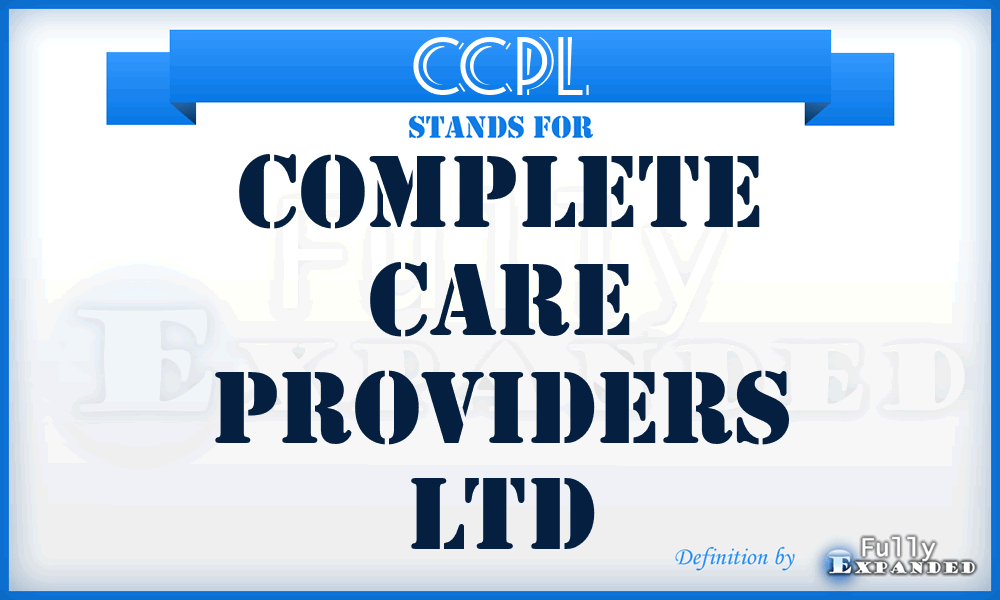 CCPL - Complete Care Providers Ltd