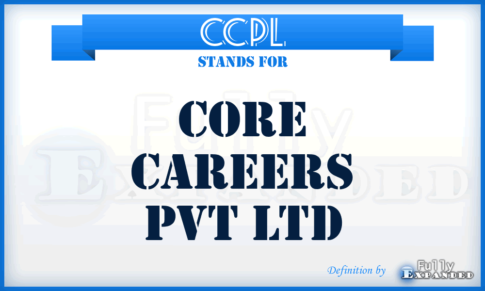 CCPL - Core Careers Pvt Ltd